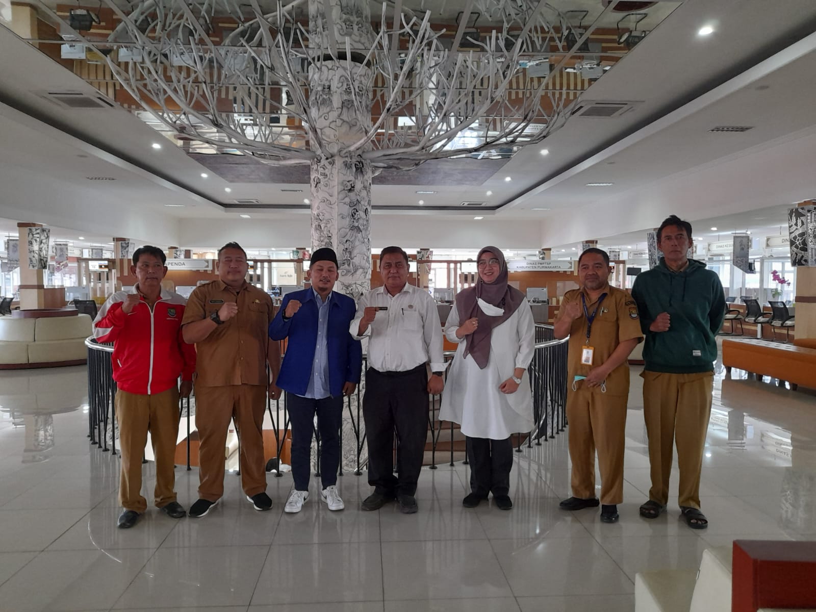 Selasa, (14/02/2023) Kunjungan Kerja Pimpinan DPRD Kabupaten Tangerang ke MPP Bale Madukara